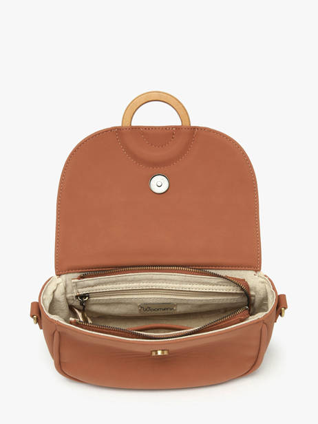 Cross Body Tas S Crocus Woomen Bruin crocus WCRO03 ander zicht 3
